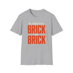 No Shortcuts Brick by Brick T-shirt