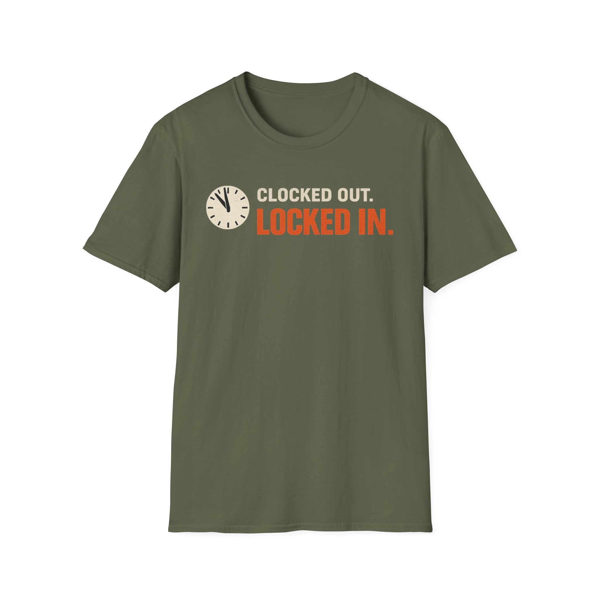 Clocked Out Locked In T-Shirt