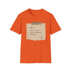 Page 01 Todays Efforts T-Shirt