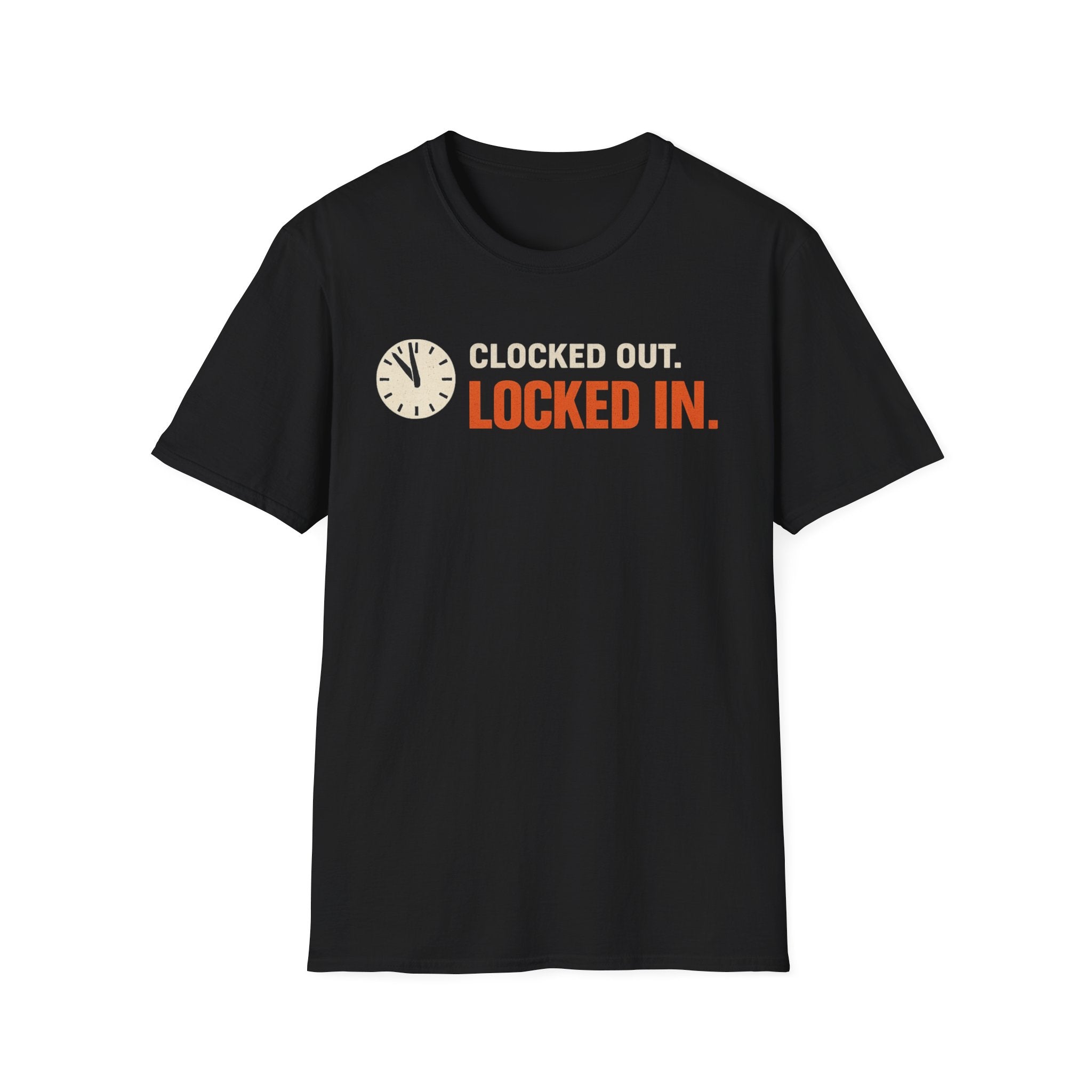 Clocked Out Locked In T-Shirt